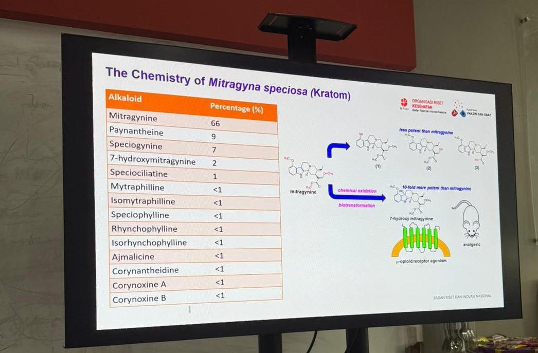 Kratom a velký chemický rozbor